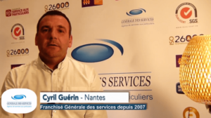 franchisé nantes est Cyril Guérin