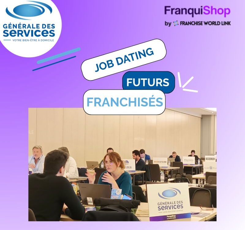 Salon de la franchise "Franquishop" job dating