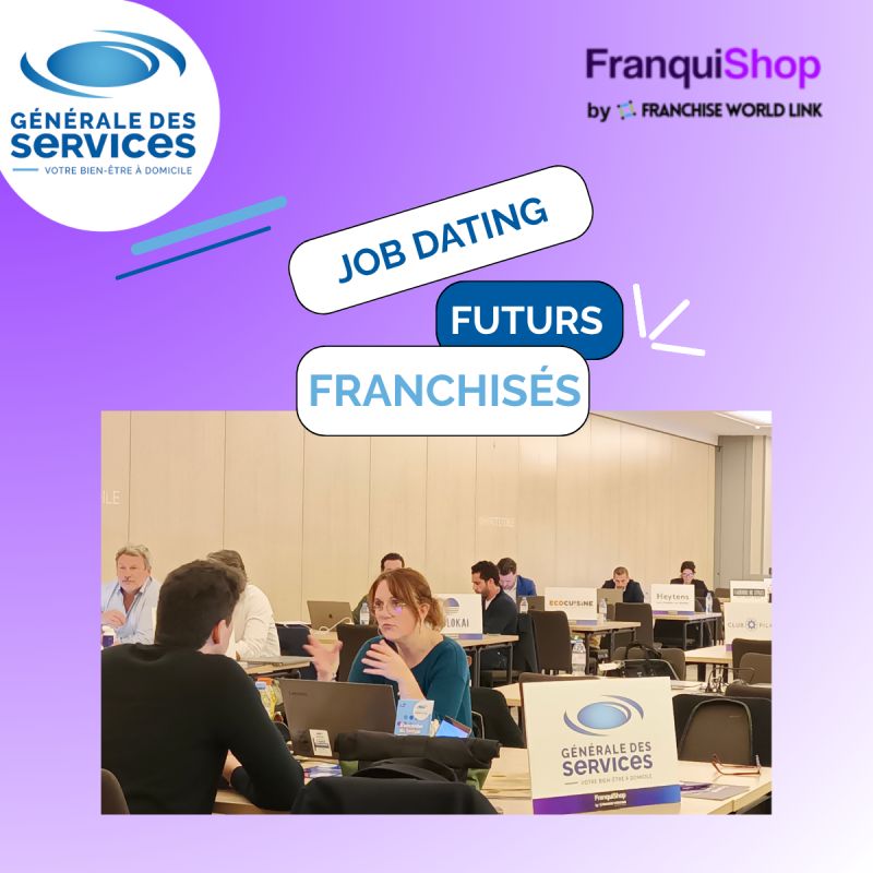 Salon de la franchise "Franquishop" job dating