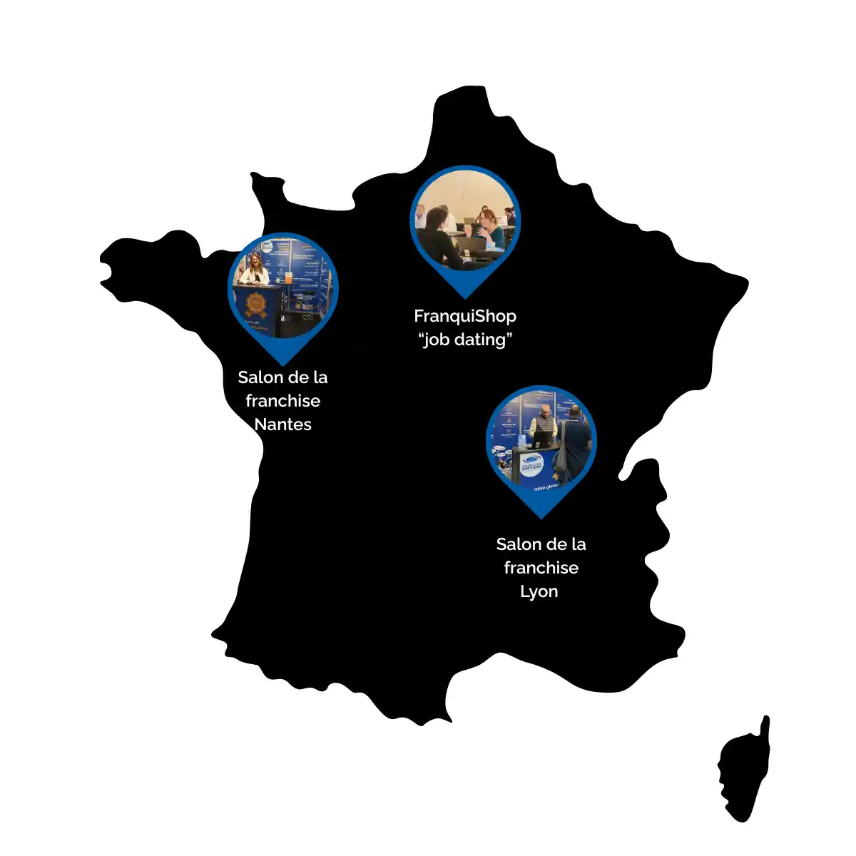 carte des salons de la franchise