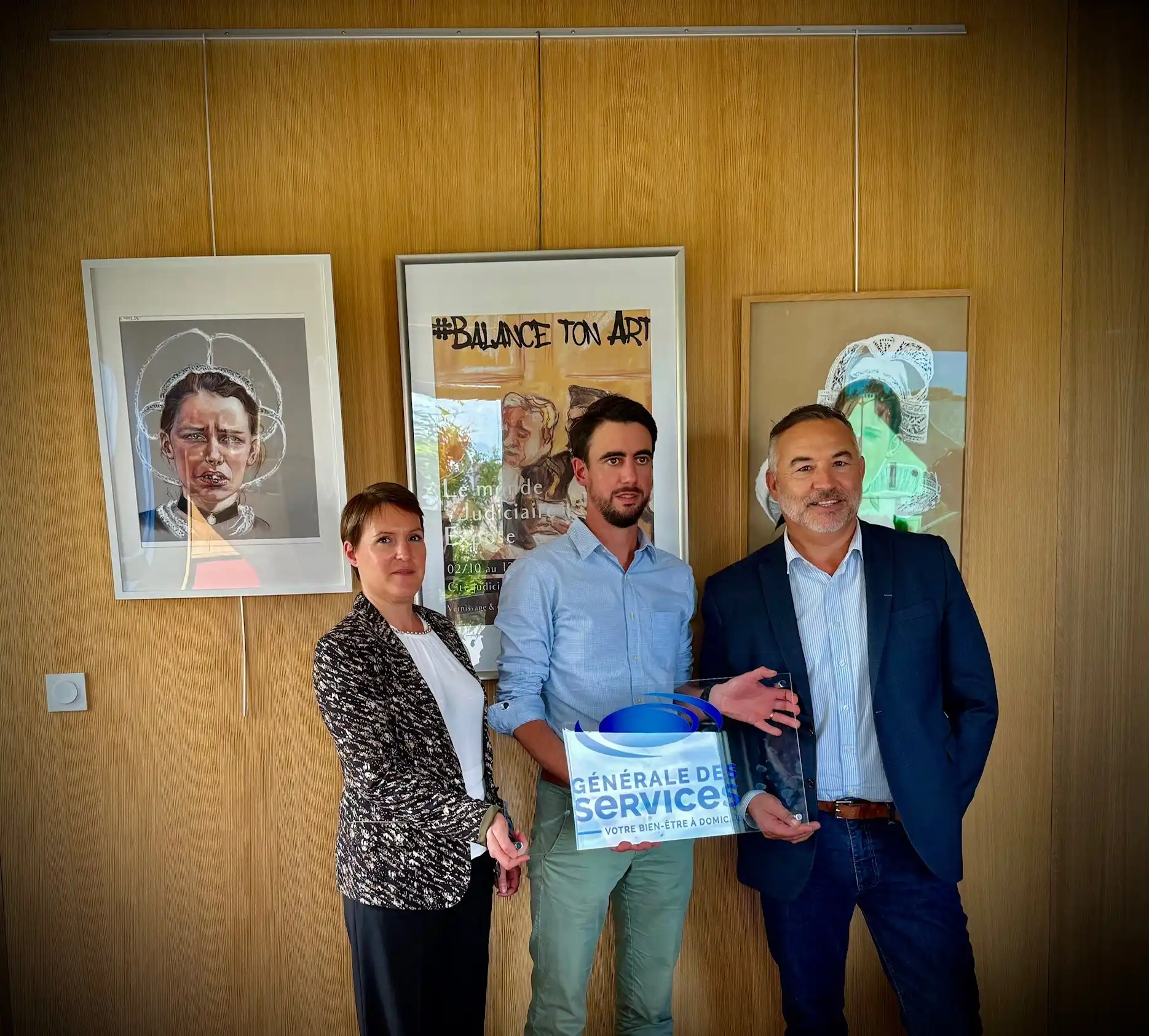 Signature d'une agence Générale des Services par Julien Tous à Saint Malo